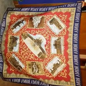 Head wrap...Rome landmark print